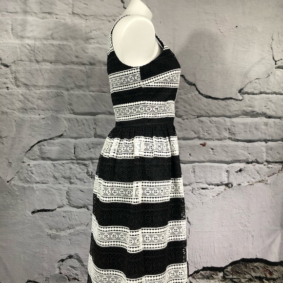 Kate Spade Scenic Route colorblock lace dress sz 4 - Picture 2 of 10
